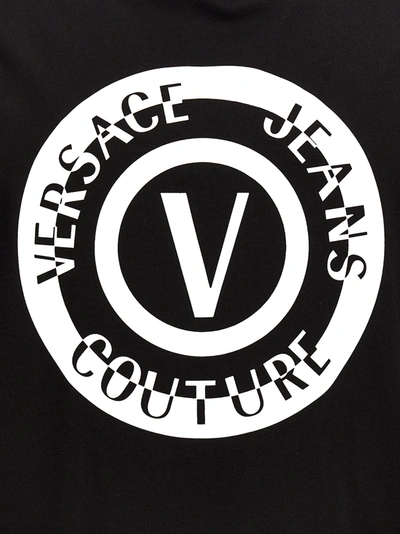 Shop Versace Jeans Couture Vemblem T-shirt Black