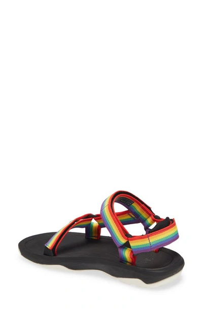 Shop Teva Kids' Hurricane Xlt 2 Sandal In Rainbow/ Black