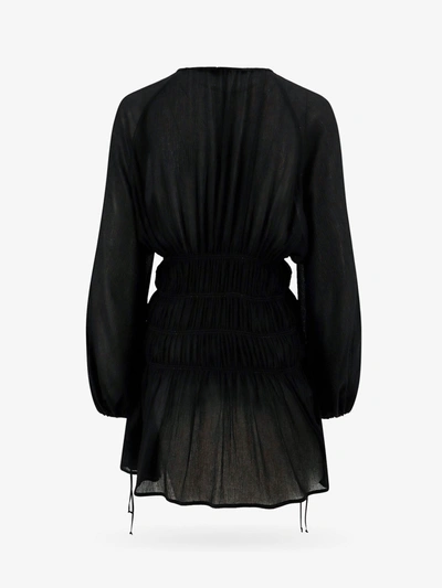 Shop Blumarine Woman Dress Woman Black Dresses