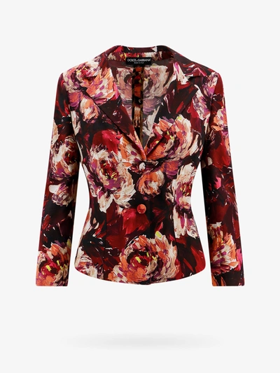 Shop Dolce & Gabbana Woman Blazer Woman Multicolor Blazers E Vests