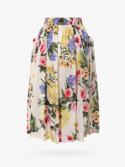 Shop Dolce & Gabbana Woman Skirt Woman Multicolor Skirts