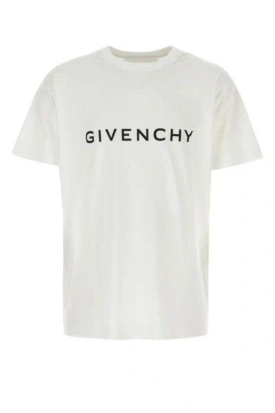 Shop Givenchy Man White Cotton Oversize T-shirt