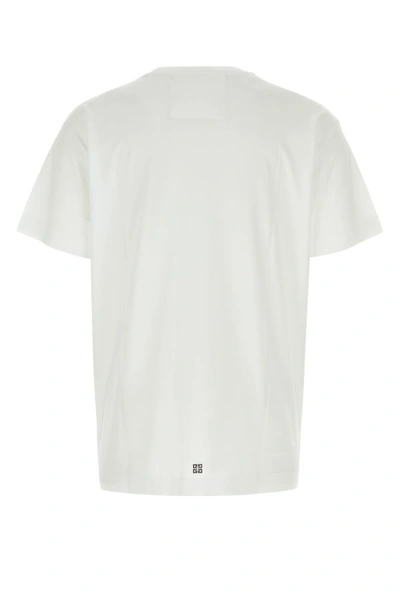 Shop Givenchy Man White Cotton Oversize T-shirt