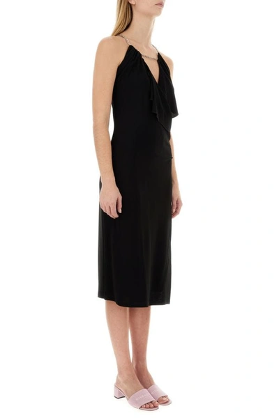 Shop Givenchy Woman Black Viscose Dress