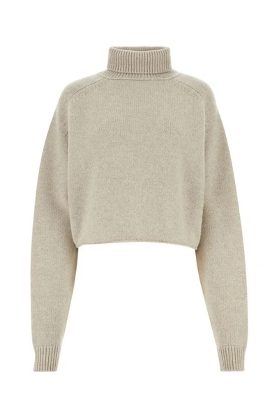 Shop The Row Woman Oversize Chalk Cashmere Ehud Sweater In White