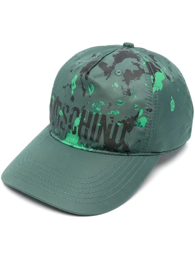 Shop Moschino Hats In Green