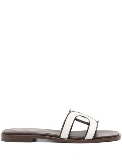 Shop Tod's Sandals Shoes In White