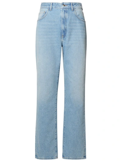 Shop Gcds Jeans Choker In Blue