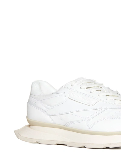 Shop Reebok Sneakers In White Lthr