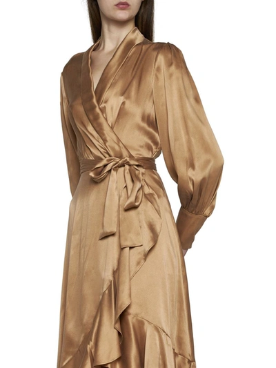 Shop Zimmermann Dresses In Sand