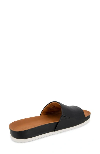 Gentle Souls By Kenneth Cole Montauk Slide Sandal In Black