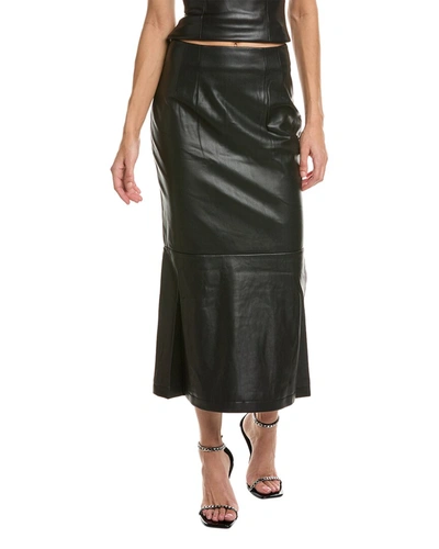 Shop Staud Laurel Skirt In Black