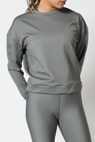 Shop Ultracor Filter Pullover Sweatshirt In Desert Taupe In Grey