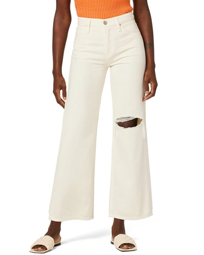 Shop Hudson Jeans Rosie Hr Wide Leg Ankle Ecru Vintage Jean In White
