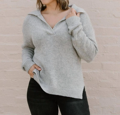 Shop Aemi + Co Hatty Sweater In Grey