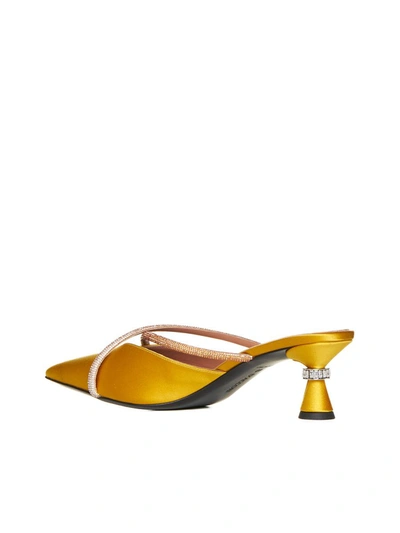 Shop D’accori D'accori Sandals In Hellow Yellow