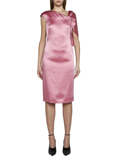 Shop Givenchy Dresses In Flamingo