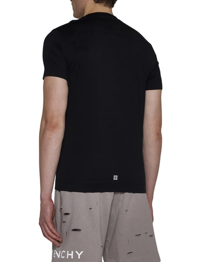 Shop Givenchy T-shirts And Polos In Black