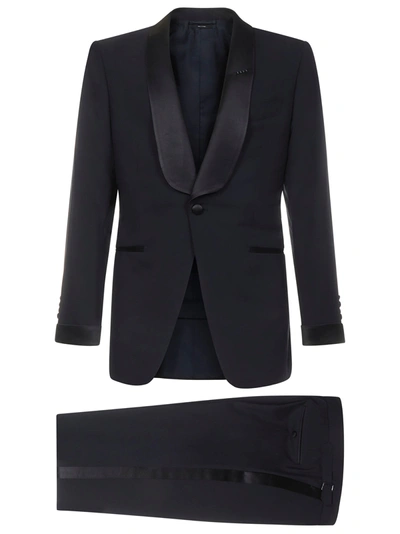 Shop Tom Ford O'connor Suit In Nero