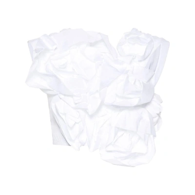 Simone Rocha White Clustered Rose Top