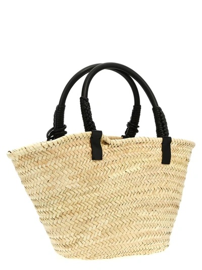 Shop Alanui 'icon Palm Leaf Big' Handbag In Multicolor