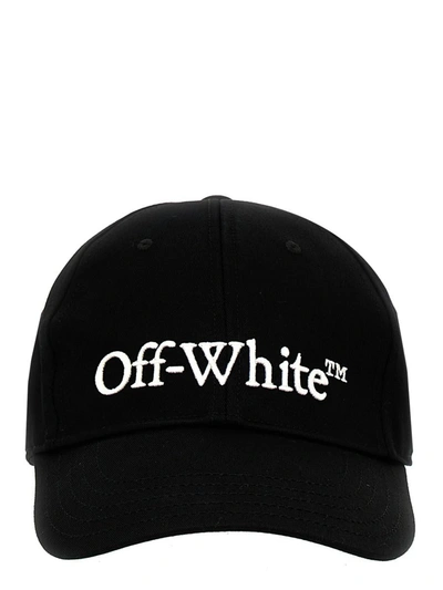 Off-white Woman  Black Cotton Hat In White/black