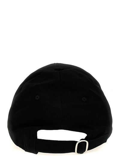 Off-white Woman  Black Cotton Hat In White/black