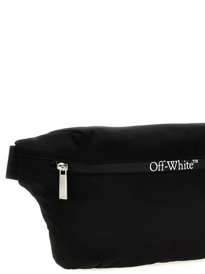 Shop Off-white Logo Fanny Pack In Black