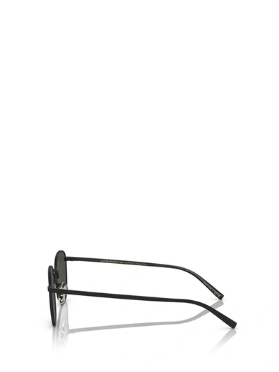 Shop Oliver Peoples Sunglasses In Matte Black