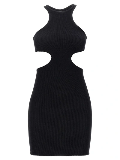 Shop Reina Olga 'ele' Dress In Black