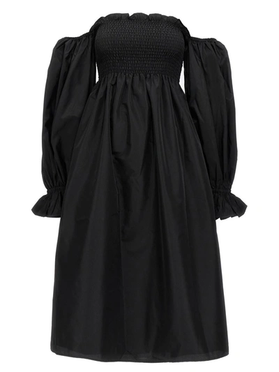 Shop Sleeper 'atlanta' Midi Dress In Black