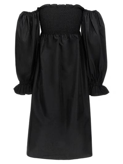 Shop Sleeper 'atlanta' Midi Dress In Black
