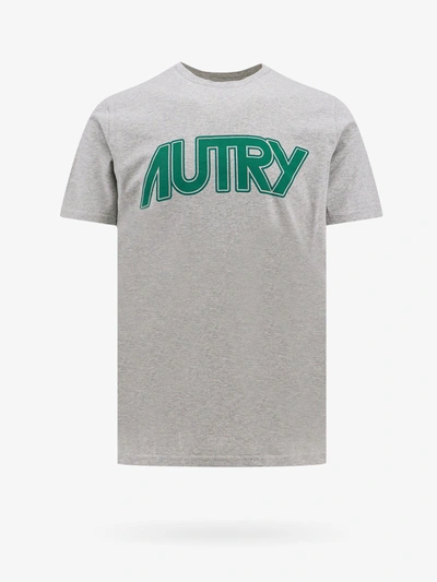 Shop Autry T-shirt In Grey