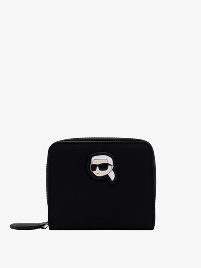 Shop Karl Lagerfeld Wallet In Black