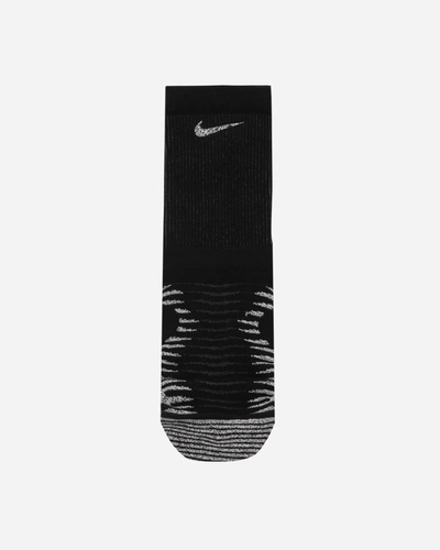 Shop Nike Trail Running Crew Socks Black / Anthracite In Multicolor