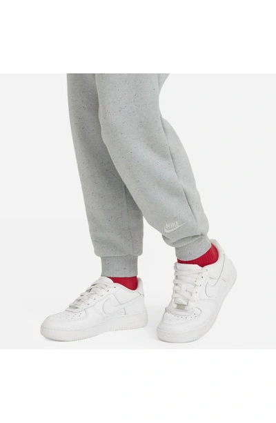 Shop Nike Kids' Sportswear Icon Fleece Joggers In Light Pumice/ Light Silver