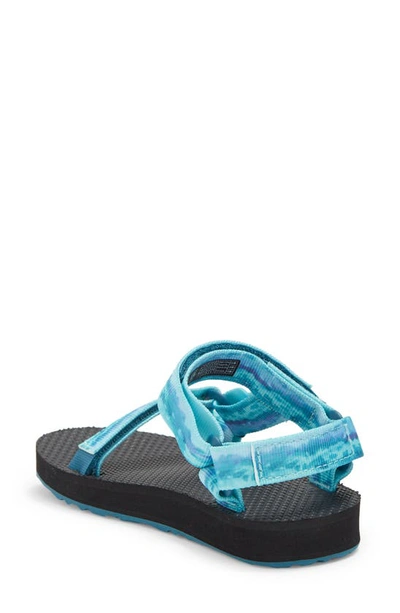 Shop Teva Kids' Original Universal Sandal In Sorbet Blue Coral