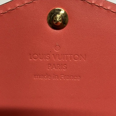 LOUIS VUITTON Pre-owned Sarah Red Patent Leather Wallet  ()