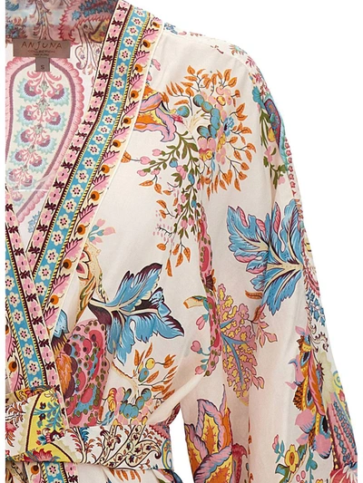 Shop Anjuna 'kandela' Kimono In Multicolor