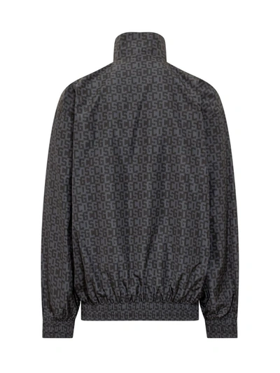 Gcds Reversible Lightweight Windproof Jacket In Black