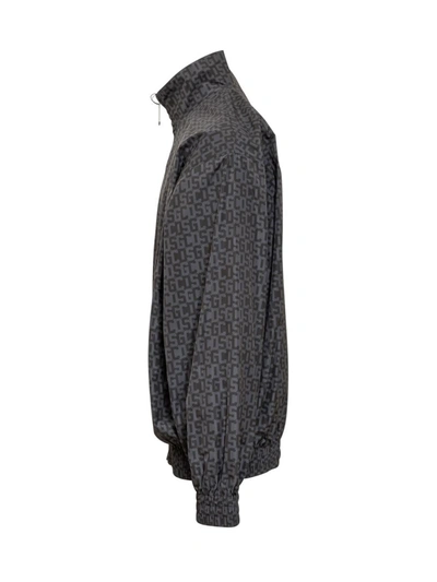 Gcds Reversible Lightweight Windproof Jacket In Black