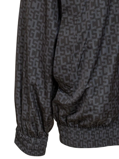 Gcds Reversible Lightweight Windproof Jacket In Black