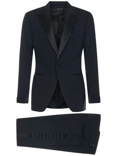 Tom Ford Two-piece Suit In Nero