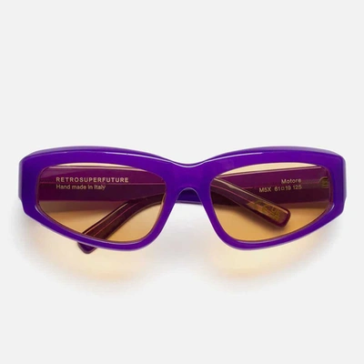 Shop Retrosuperfuture Sunglasses In Viola