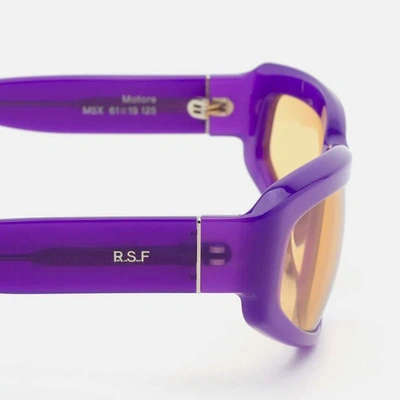 Retrosuperfuture Motore Hentai M5x Sunglasses In Viola