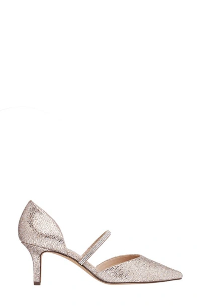 Shop Nina Brystol Pump In Champagne