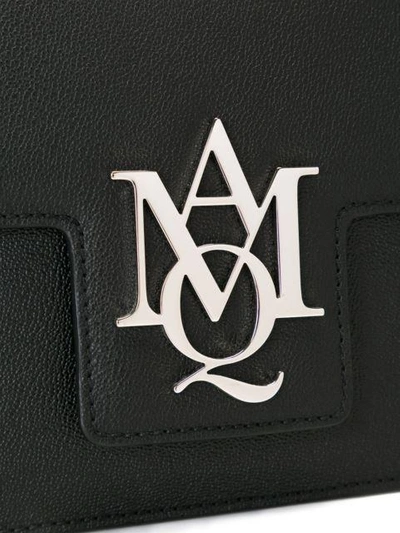 Shop Alexander Mcqueen Insignia Chain Satchel