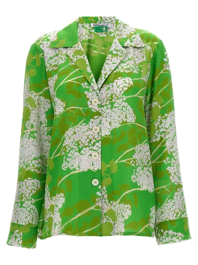Shop Bernadette Louis Shirt In Green