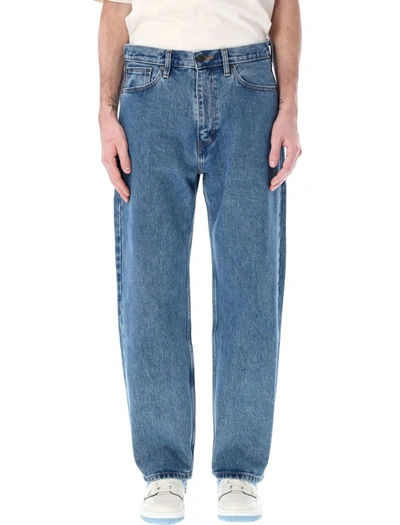 Shop Levi's Cotton Baggy Five Pocket Jeans In Med Blue