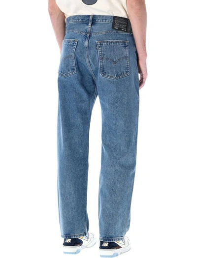 Shop Levi's Cotton Baggy Five Pocket Jeans In Med Blue
